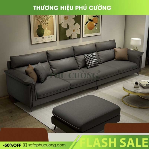 Băng Sofa Da 4 Chỗ Cao Cấp A615